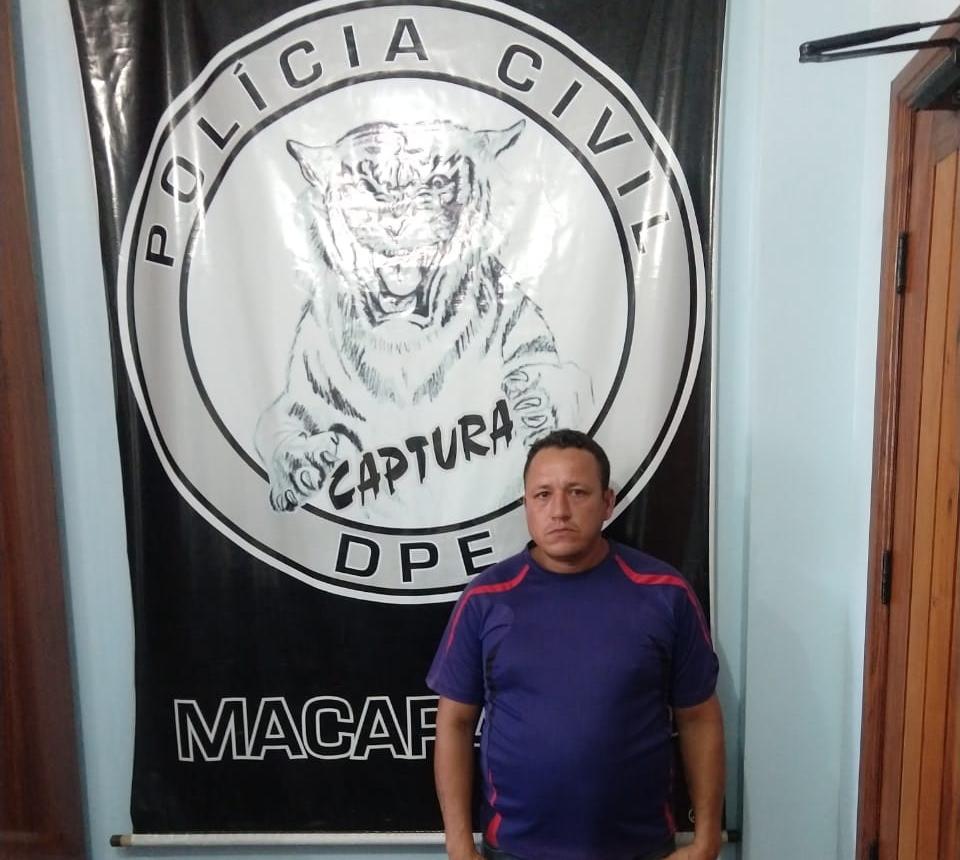 POLÍCIA CIVIL PRENDE HOMEM CONDENADO PELOS CRIMES DE ROUBO E ESTUPRO EM MACAPÁ